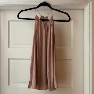 Loft mauve high neck loose tank